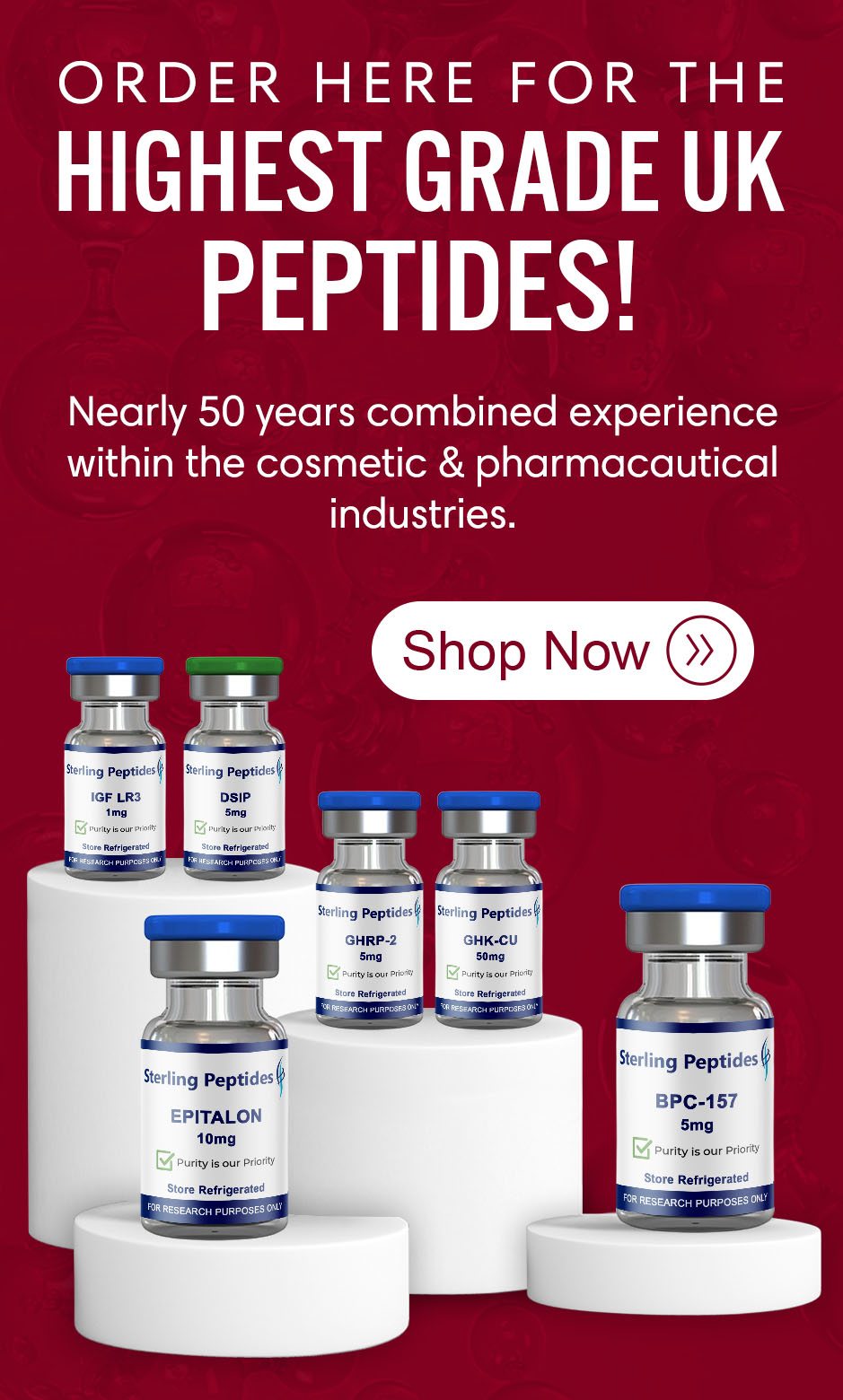 Highest Grade Peptides UK